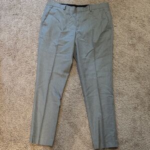 Express Men's Elegant Gray Dress Pants